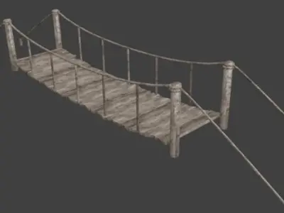 old bridge Free 3D model