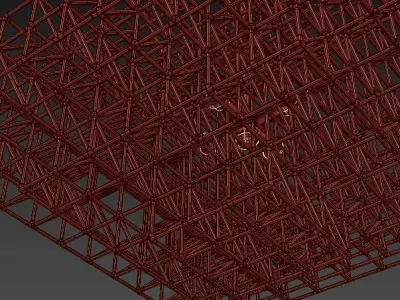 Gridlock Pendant - 4059  3D model