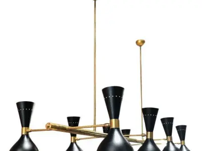 LACQUERED METAL EIGHT 3D model