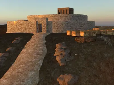 Mesopotamian Settlement 3D model