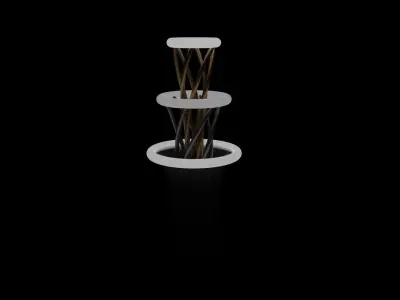 Modern lamp design 3D model