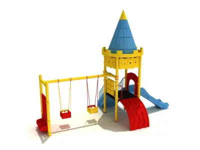  Polythene Kid Playpen 052 3D model