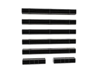 I Ching Hexagrams 44 gou v1 001 Low-poly 3D model