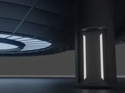 Saucer Concept 6 3D model