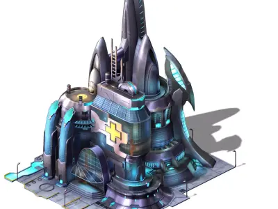 Different dimension - Chengbang Hospital 05 3D model