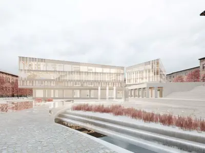 Modern Culture Center 3D model