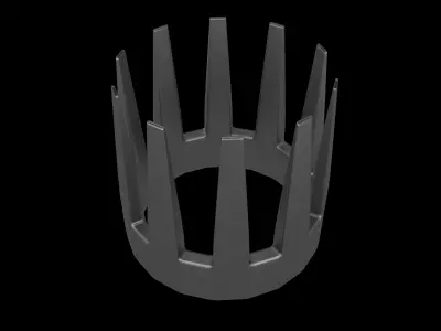 Crown v1 003 Low-poly 3D model