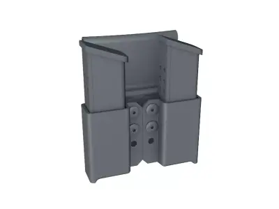 Dredd 2012 mag holder  3D print model