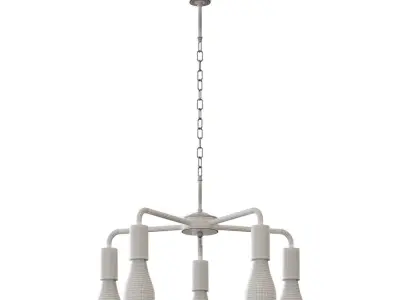 Chandelier VITALUCE Edwin 5xE27 max 60W 3D model