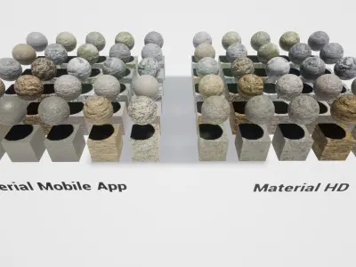 Seamless Customizable Stone Material Pack 112 Texture