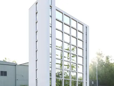 Building 04 Low-poly 3D model purchase