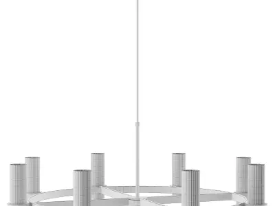 Geneva Chandelier 3D model purchase