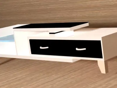 Television table   3D model
