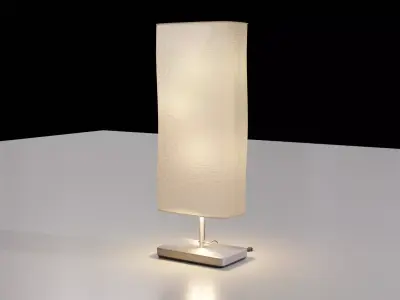 Magnarp Paper Floor Lamp Free 3D model