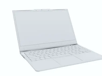 Laptop microsoft windows 3D model