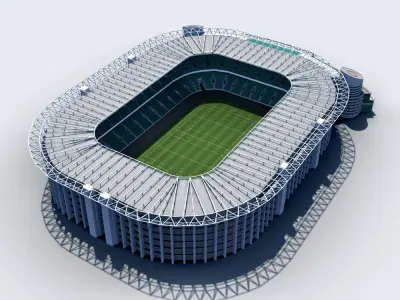 Twickenham Stadium 3D model
