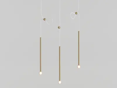 Pendant Light 3D model buy
