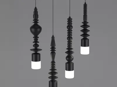 light 01 3D model purchase