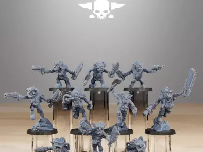 Gobs Jetsters 3D print model