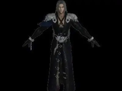 Final Fantasi VII Sephiroth 3D model