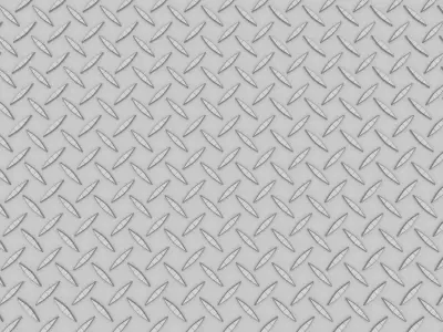 Weathered Diamond Plate 3D Model 3D model