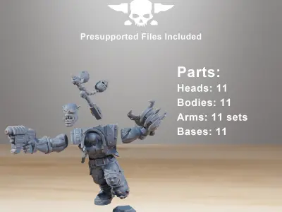 RoyalGuard Infantry 3D print model