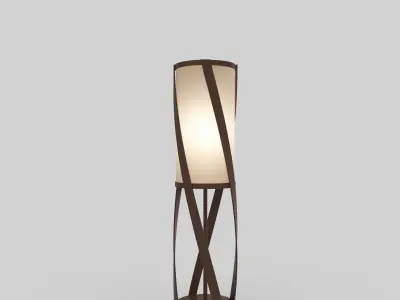 Twist Floor Lamp 3D model
