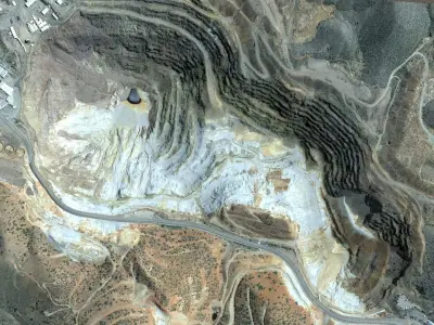 Opencast mine Lavender Pit 3D model