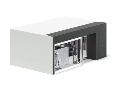 Clothes Store 3D Model 3D model