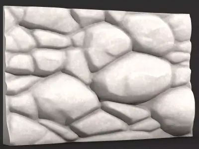 Handcrafted Stone Walls Vol 1 Stylized 3D Pack