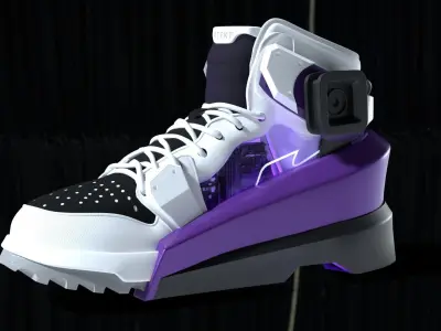 Jordan Tech Shoes S1 3D model