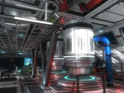 Scifi Kit Vol 1 Low-poly 3D model