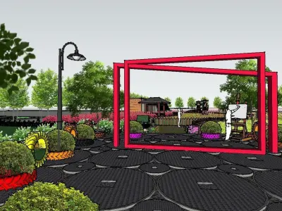 Eco Farm 001 3D model