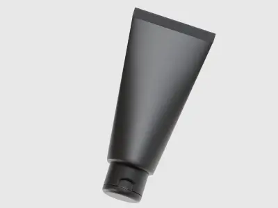 Cosmetic tube 03 Low-poly 3D model