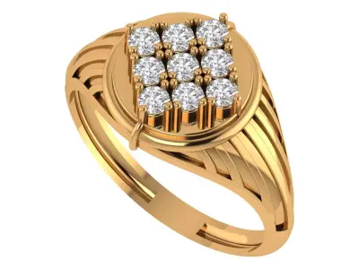 Gents Ring 3D print model order