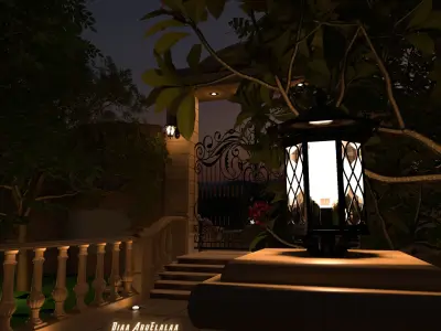 Villa Gate  3D model