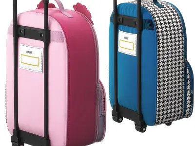 Sesame Street Luggage Model 3D model