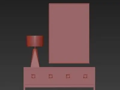 chest of drawers 35 3D model