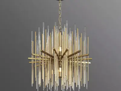 Elect Lampatron Designer chandelier 3D model