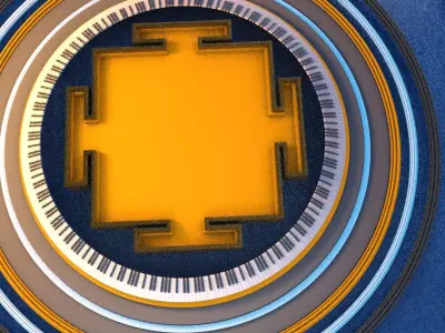  Television Award Show 3d model Texture