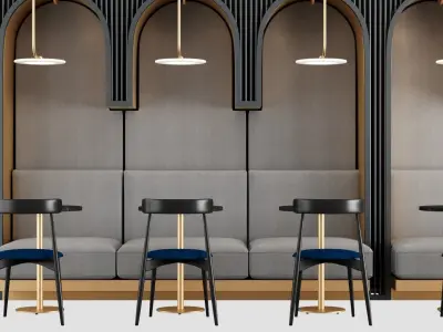 Restaurant Seating Group NM2 3D model