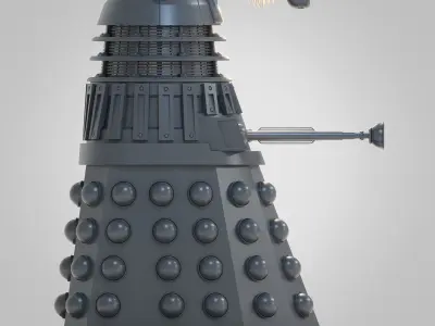 New Series Dalek - High Res 3D model