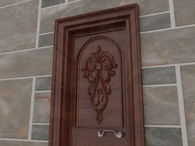 Exterior Door  3D model