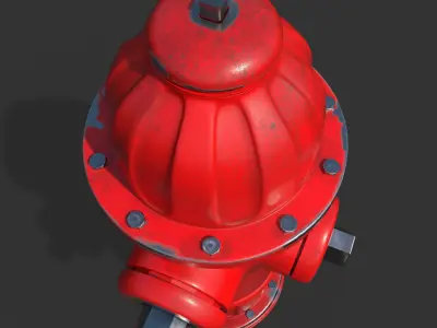  Fire hydrant  3D model