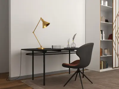 Linch table lamp sku 25322 by Pikartlights Free 3D model