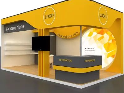 exhibition  3D model