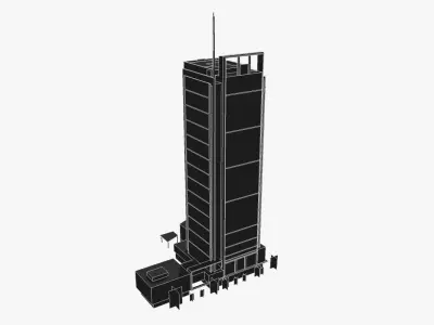275 George Street Low-poly 3D model