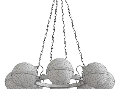 Made Goods Vangelo Chandelier Low-poly 3D model