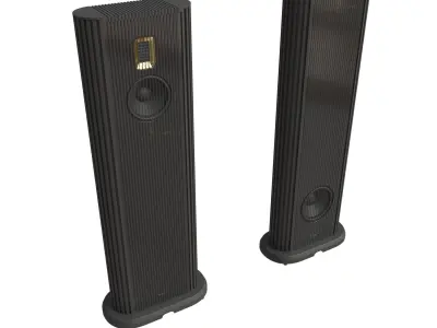 Steinway and Sons Model o floor speaker 3D model