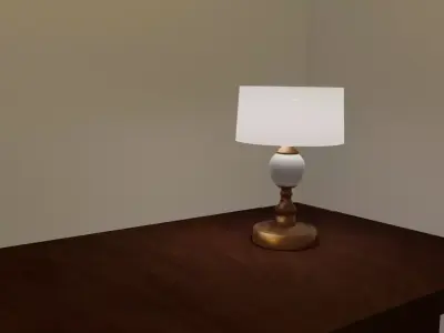 Cool lamp 3D model